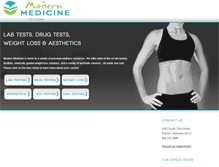 Tablet Screenshot of midwestmodernmedicine.com